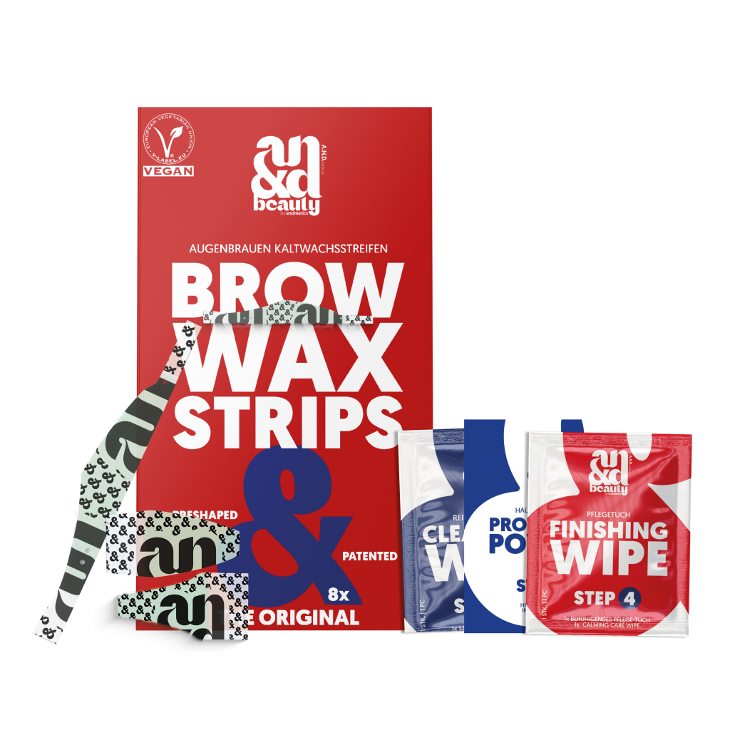Brow Wax Strips – Precise. Easy. Wow-Brows. | A.N.D. Beauty